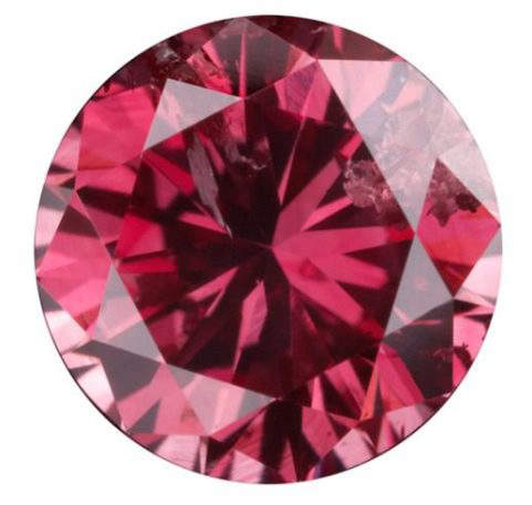 0.54-carat, fancy intense purplish-red Lady-in-Red diamond from Argyle 