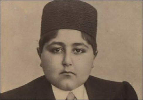 13-year old chubby Ahmed Shah Qajar
