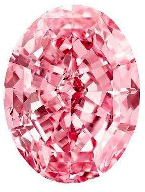 59.60-carat, oval mixed-cut, fancy vivd pink, internally flawless Steinmetz Pink aka Pink Star diamond 