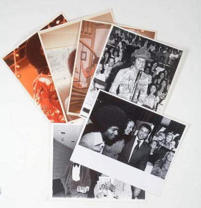 Lot 320: A group of six vintage photos featuring Michael Jackson