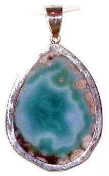 Agate Gemstone Eardrop Jewelry