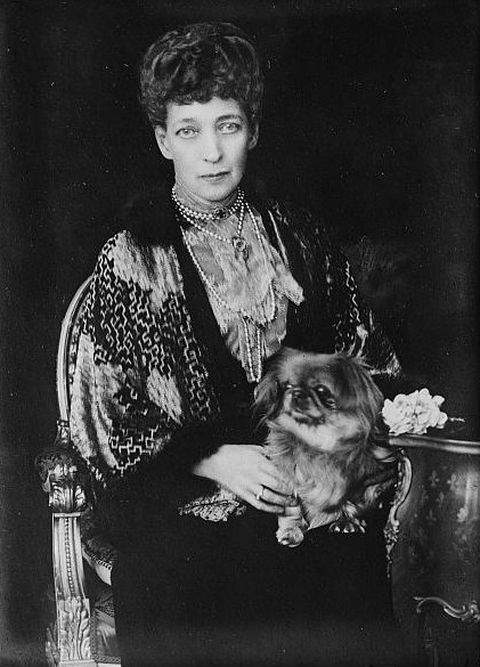 Queen Alexandra of Denmark in 1923 at the age of 79 years