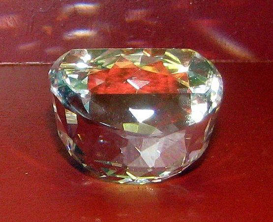 Copy of the Orlov Diamond in "Reich der Kristalle"museum in Munich