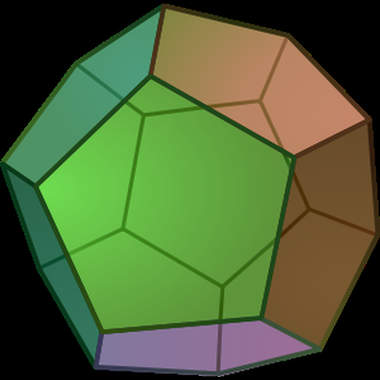 The Dodecahedron - Less common diamond crystal form 