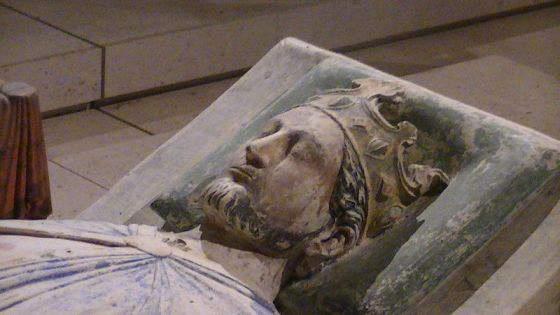 Effigy of Richard I of England in the Church of Fontevraud Abbey
