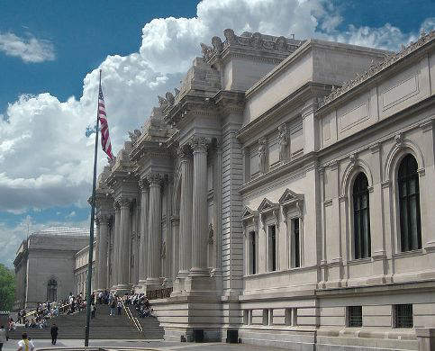 Entrance to the Metropolitan Museum of Art, New York