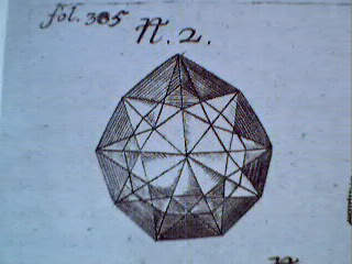 Image of the Florentine diamond from Jean Baptiste Tavernier's book "The Six Voyages of Jean Baptiste Tavernier", first published 1676 in French.