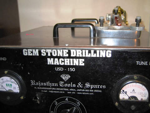 Gemstone Drilling Machine
