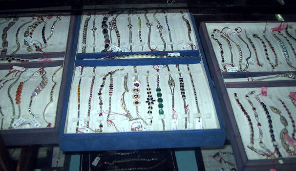 Natural Ceylon gemstone bracelets