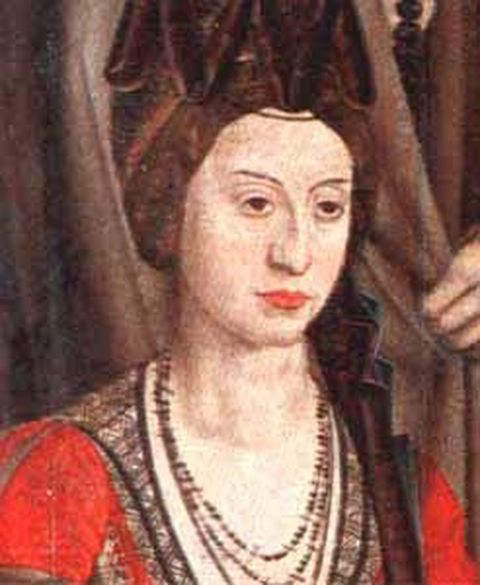 Isabella of Coimbra - First wife and Queen consort of Alfonso V, king of Portugal 