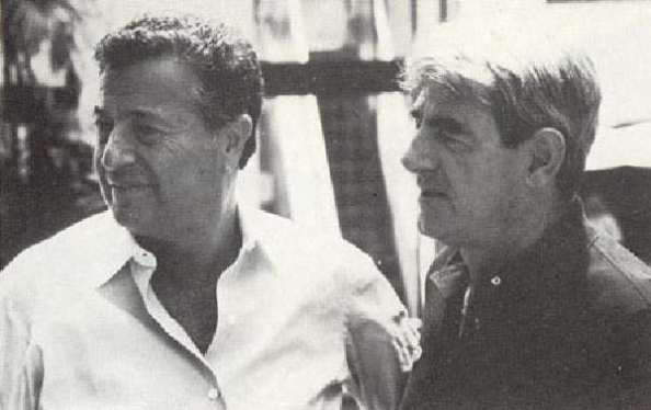 Jean-Claude Brouillet (right) and his friend Salvator Assael, who first popularized Tahitian black pearls