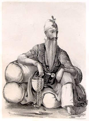 Maharajah Ranjith Singh, the ruler of Pungab.