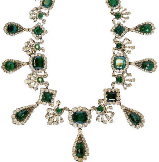 Emerald & Diamond Parure of Marie Louise Empress of France