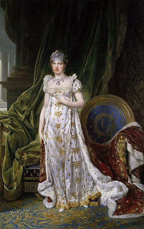 1810-portrait of Marie Louise, Empress Consort of France 