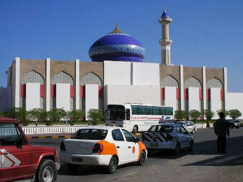 A mosque in Ruwi- a suburb of Muscat Oman