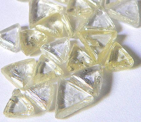 Natural Rough Diamond Macles 