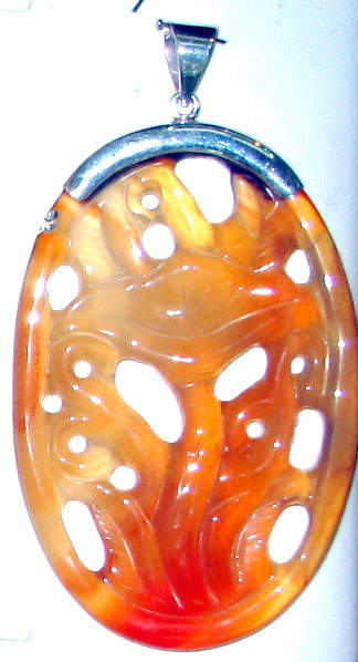 oval shaped carved carnelian ear drop gemstone jewelry