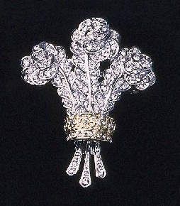 The Plume-Shaped Diamond Brooch