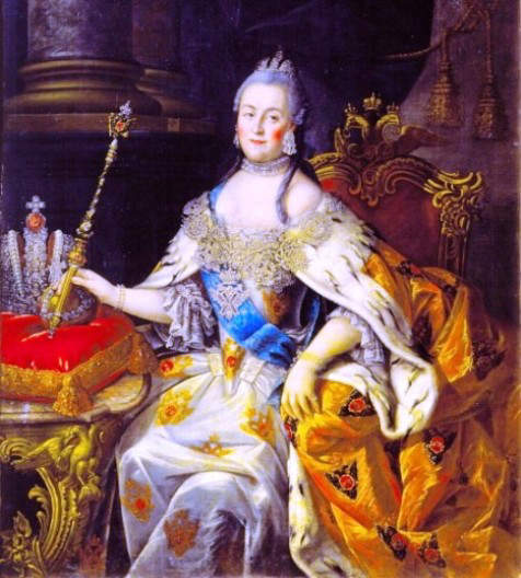Portrait of Catherine the Great 