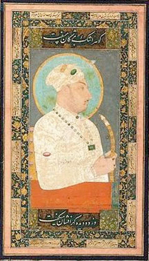 Portrait of Mughal Emperor Muhammad Shah (1719-1748)