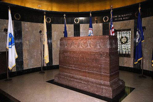 President Lincoln's burial room