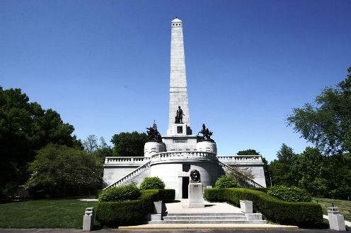 President Abraham Lincoln's Tomb- Oakridge Cemetery, Springfield, Illinois 