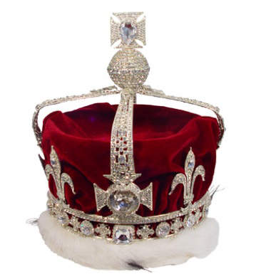 The Queen mother's crown with the Koh-i-noor diamond