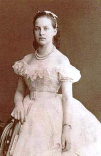 Grand Duchess Olga Constantinova just before her marriage to King George I of Greece