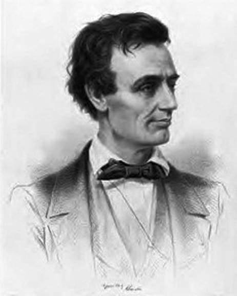 Sketch of young Abraham Lincoln