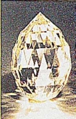 Vainer Briolette Diamond - 116.60 carats 