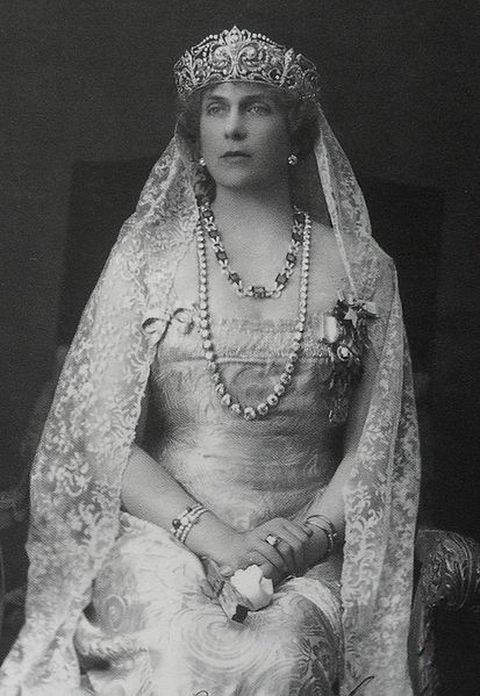 1922-Photograph of Victoria Eugenie of Battenburg - Wife and Queen consort of Alfonso XIII, king of Spain from 1886 to 1931 