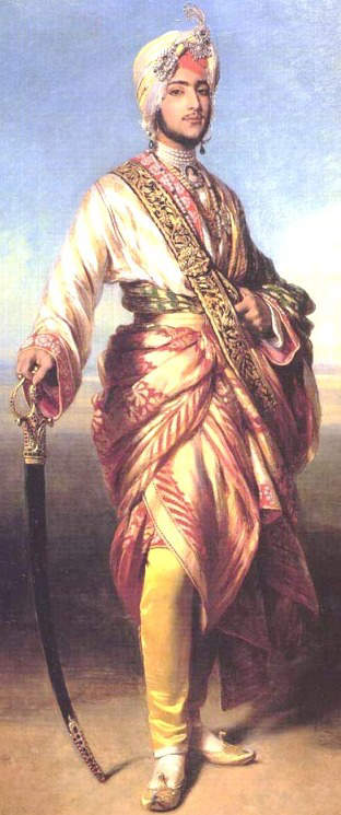An 1854 Portrait of Maharajah Duleep Singh by Winterhalter