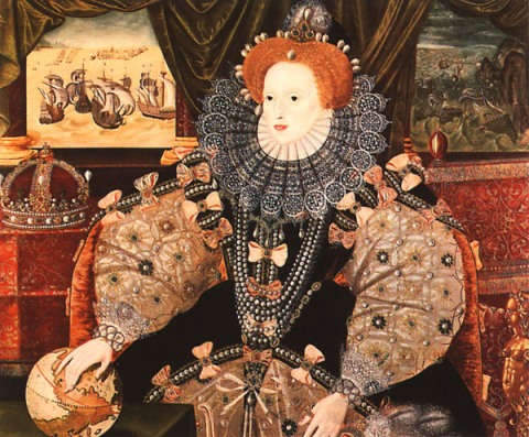 Armada Portrait of Queen Elizabeth the I