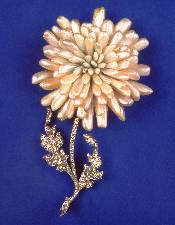 Chrysanthemum Brooch