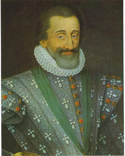 Henry IV, the first Bourbon monarch of France (1589-1610) 