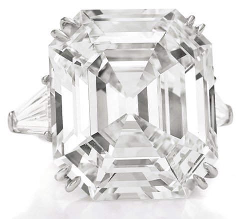 Krupp diamond/Elizabeth Taylor diamond from the Christie's auction catalogue