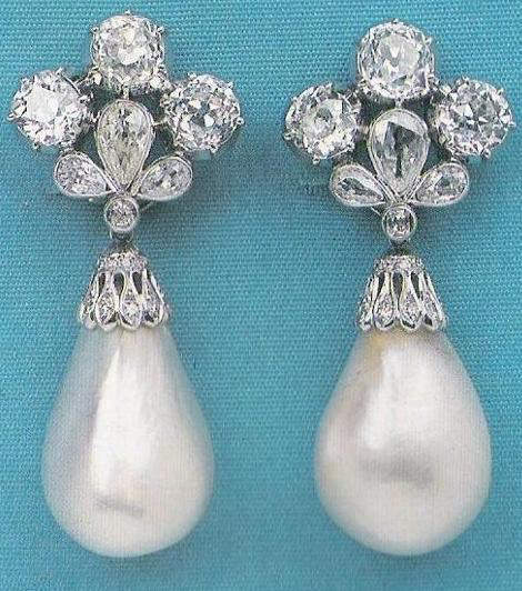 Mancini Pearls Pendant Earrings