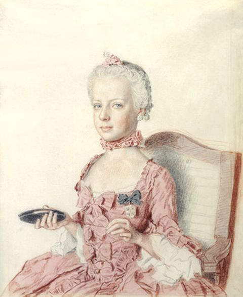 Marie Antoinette at the age of seven years 